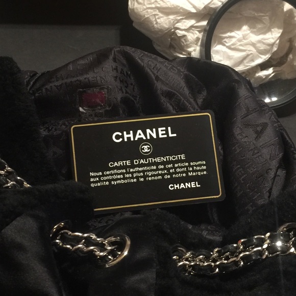NWOT Vintage Chanel Drawstring Bag - Picture 3 of 8